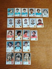 Stickers coupe Europe 1984 geramont rare collection pas complet manque 3 Sticker