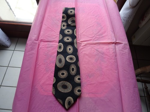 Cravate 100 soie marine - %,