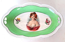 vintage  ANCIENNE  CORBEILLE  EN PORCELAINE SIGNEE  SCHUMANN ARZBERG  GERMANY
