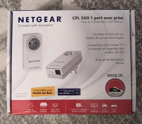 Prises cpl netgear 500 - prises,