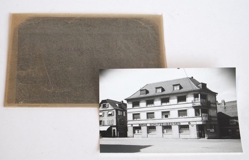 Plaque photo verre - 13x18, +