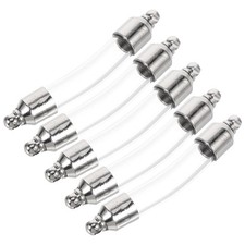 5 Pcs Pendentif Fiole Verre