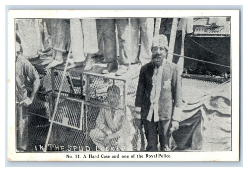 1908 rppc uss montana - 1908,