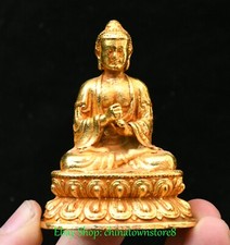 2.7'' Old Tibet Bronze Sit