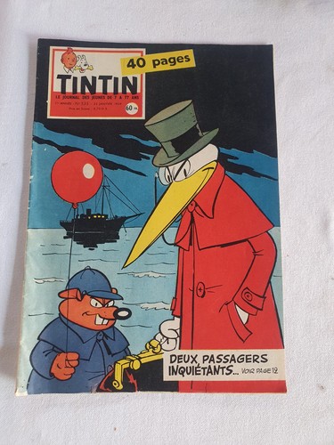 Lot journal tintin 1959 - lot,