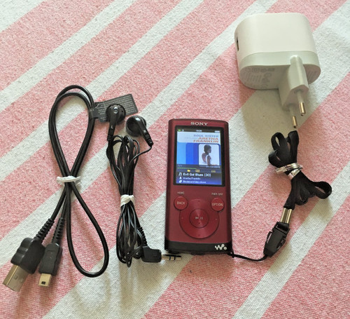 Walkman sony nwz e354 rouge - walkman, nwz-e354