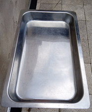  Bac Gastronome Inox GN 1/1 Plat à Four Restaurant Cuisine occasion trés convena