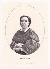 Lithographie Portrait Rosina