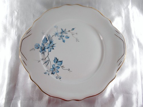 Superbe plat gâteaux fleurs - a,