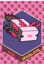 202 MOB CARD  Axolotl 202 Minecraft 2
