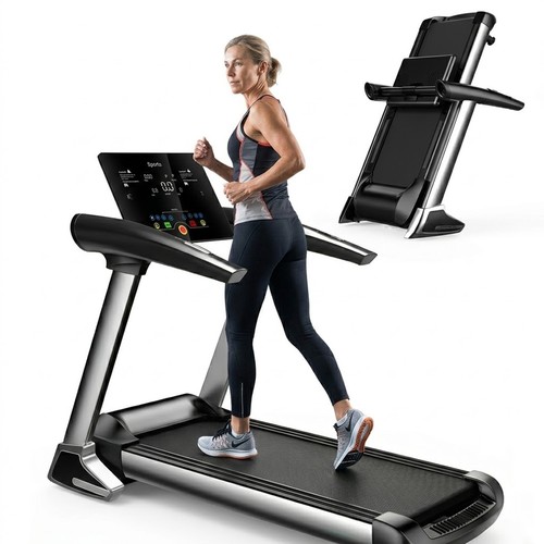 Tapis course pliant - de,
