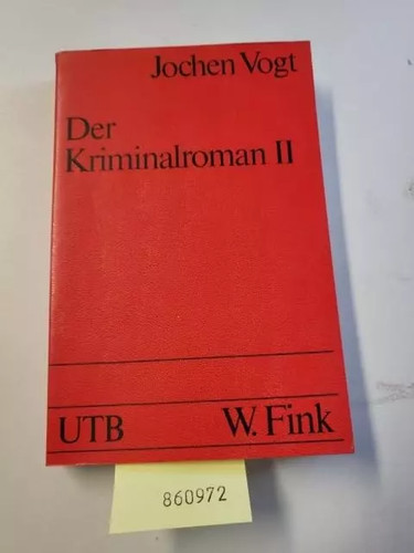 Der kriminalroman zur theorie - der,