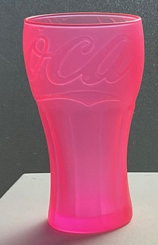 Verre coca cola rose fluo - coca,