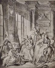 Estampe "La corbeille de