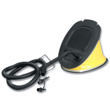 POMPE A AIR A PIED GONFLEUR MATELAS 5 L litres CAMPING AVEC PLUSIEURS EMBOUTS  