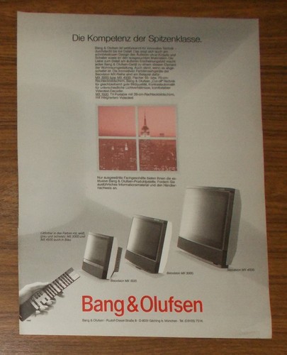 Rare advertising vintage bang - advertising,