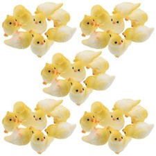 40 Pcs Oiseaux En Résine