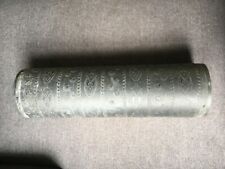 Ancien rouleau cylindre impression papier peint