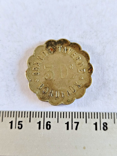 Jeton centimes grande - 30,
