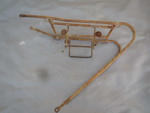 Ancien porte bagage - , trousse