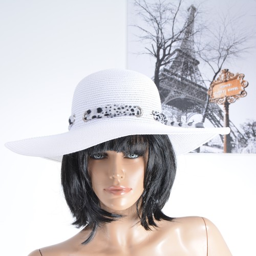 Chapeau capeline blanc ideal - blanc,