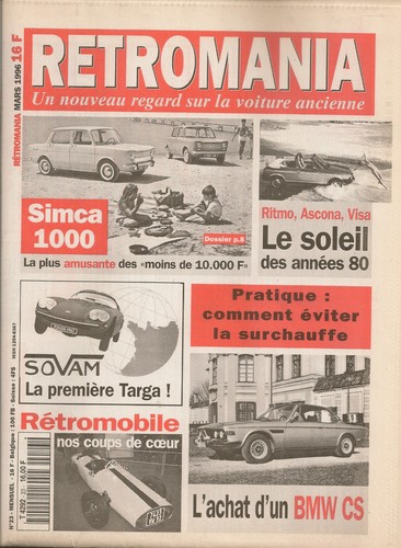 Retromania simca 1000 - 23,