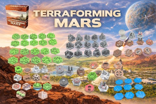 Terraforming mars extension - mars, +