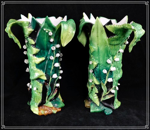 Superbe vase trompe oeil en - superbe, l'oeil