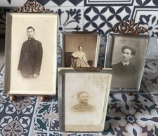 lot de 4 cadres photos ancien