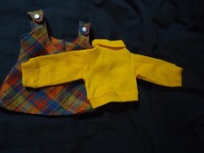 Lot vêtements vintage poupée