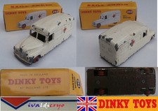 ambulance Daimler d'origine dinky toys England 253 boite repro 1/43