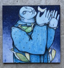 Tableau Hst signé peinture de