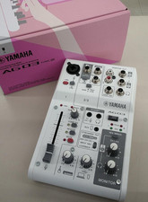YAMAHA AG06MK2 W White 6-Channel Live Streaming Mixer USB Audio Interface AG06