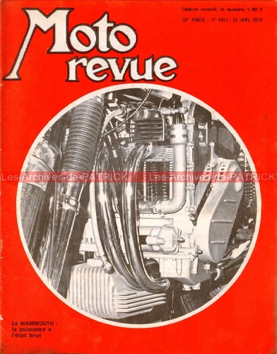Moto revue 1965 munch 1200 - munch,