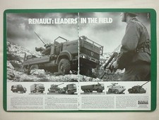 10/1988 PUB RENAULT VEHICULES INDUSTRIELS TRM 2000 G290 ORIGINAL AD