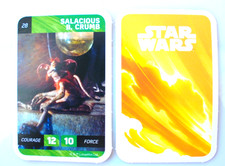 CARTE STAR WAR  LECLERC 2018  - N°28 SALACIOUS B. CRUMB