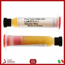 Fluxante Flux Pâte Gel Amtech RMA-223 10cc Pour Soudure Réparation PCB Tableau
