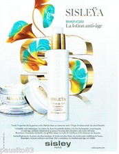 PUBLICITE ADVERTISING 1016  2015   Sisley  cosmétiques Sisleya