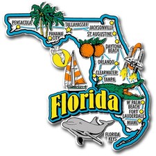 Florida Jumbo State Magnet by