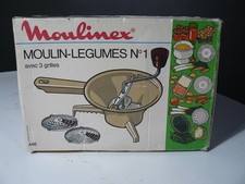 MAGNIFIQUE MOULIN LEGUMES N°°1 MOULINEX EN BOITE COMPLET