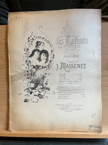 Jules massenet les enfants - les,