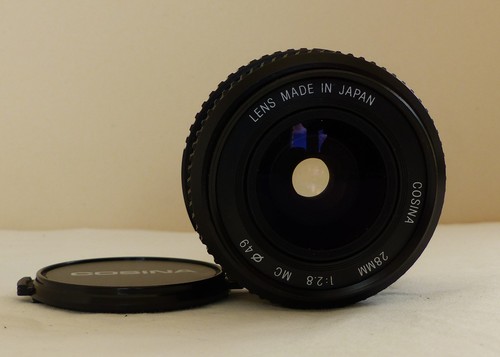 Objectif 28mm cosina mc - f2.8,