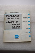 Mode d’emploi pour MINOLTA