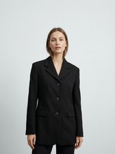 Veste blazer de costume noire