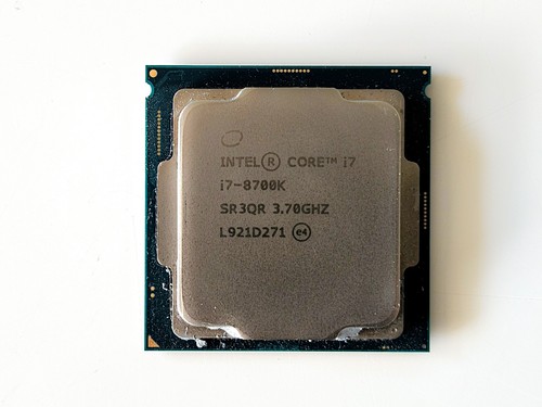 Processeur cpu intel 8700k - processeur,