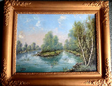 BARBIZON HST ENCADREE et SIGNEE LUCIEN HENRY (1850-1896)