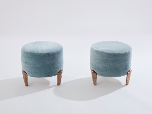 Paire poufs garouste - de,