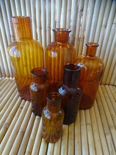 lot ancien pot flacon