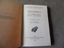 XENOPHON   LE COMMANDANT DE LA CAVALERIE     EQUITATION CHEVAL DRESSAGE