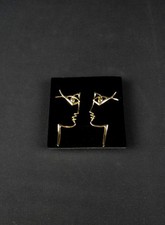 Boucles d'oreille Jean Cocteau
